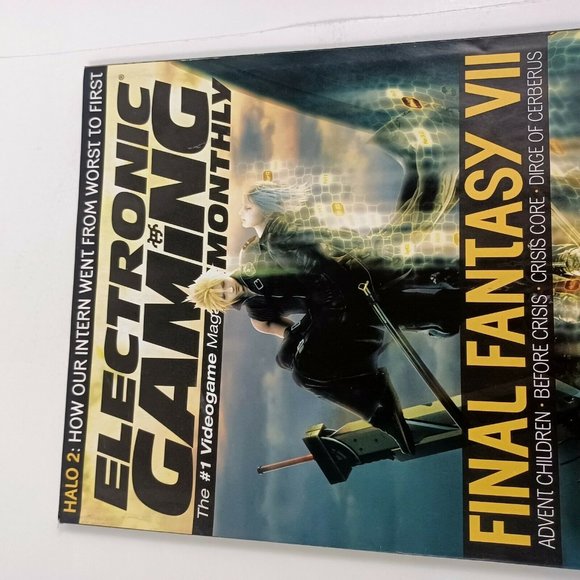 Electronic Gaming Monthly Mag Final Fantasy 7 Issue 195 Oct 05 *MIN WEAR - Picture 3 of 14